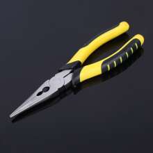 Self-produced and self-sold processing and custom-made plastic-coated steel wire pliers with tiger skin handle multifunctional 6 inch 8 inch manual labor saving vise
