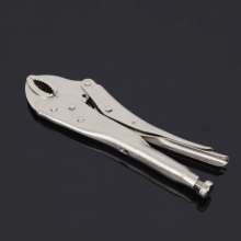 Manufacturer Jiutong 10-inch round-nosed pliers with smooth handle and rubber handle with round-mouthed heavy-duty pliers