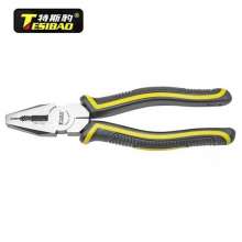 Tesi Leopard Stripe Handle Pliers Wire Cutters/Yellow Black Handle Plastic Pliers 6 Inch 150mm 8 Inch 200mm Wire Cutters/Pliers