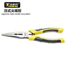 Tesi Leopard Japanese needle-nose pliers 6 inch 150mm 8 inch 200mm needle-nose pliers needle-nose pliers wire cutters vise pliers clamp pliers