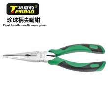 Tesi Leopard Pearl Handle Needle-Nose Pliers 6"150mm 8"200mm Needle-Nose Pliers Needle-nose Pliers Wire Cutters Vise Pliers Clamping Pliers