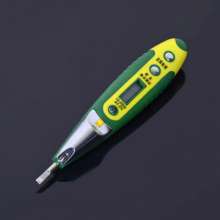 Electric test pencil Electrician inspection and maintenance electric pencil LED digital display multi-function sensor test pencil with light