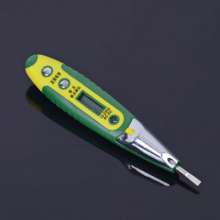 Electric test pencil Electrician inspection and maintenance electric pencil LED digital display multi-function sensor test pencil with light