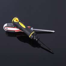 Self-produced and self-sold Processing custom steel strip strong magnetic three-purpose telescopic screwdriver Household repair screwdriver