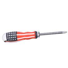 Self-produced and self-sold Processing custom steel strip strong magnetic three-purpose telescopic screwdriver Household repair screwdriver