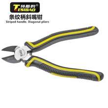 Leopard stripe handle diagonal pliers / diagonal pliers 6 inch 150mm 8 inch 200mm diagonal pliers diagonal pliers wire cutters needle nose pliers