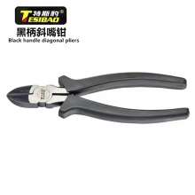 Tesi Leopard American black handle diagonal pliers/black handle diagonal pliers 6 inch 150mm 8 inch 200mm diagonal pliers diagonal pliers wire cutters needle nose pliers