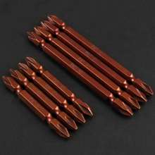 S2 alloy steel cross double head wind batch nozzle/nozzle pneumatic screw with magnetic 2#*65/100 Linyi