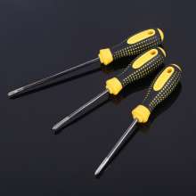Manufacturers custom-made non-slip screwdrivers with plastic-coated handle Multifunctional household auto repair tools with magnets