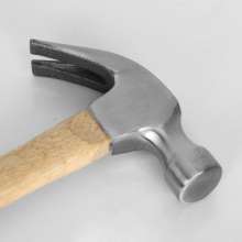 Manufacturer wooden handle claw hammer 0.25kg/0.5kg/0.75kg woodworking hammer construction nail hammer