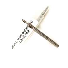 Step drill bits for aluminum. Three-point aluminum alloy special step drill. Radiator counterbore chamfer drill 2.5*4.5. twist drill
