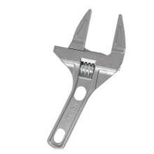 Aluminum alloy adjustable wrench large opening wrench plumbing pipe fittings bathroom wrench hardware tools
