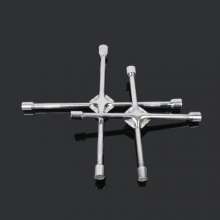 [Manufacturer] Linyi Hardware Tools Chrome Vanadium Steel Mirror Wrench Auto Repair Tire Socket Cross Wrench