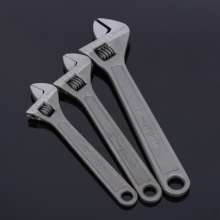 Manufacturers metric phosphated light handle adjustable wrench, large-opening universal wrench, adjustable manual wrench