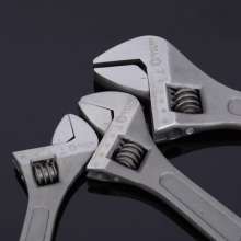 Manufacturers metric phosphated light handle adjustable wrench, large-opening universal wrench, adjustable manual wrench