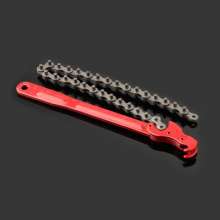 Manufacturers supply machine repair wrench 8-12 inch oil filter element handcuff chain type belt filter wrench