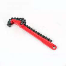 Manufacturers supply machine repair wrench 8-12 inch oil filter element handcuff chain type belt filter wrench