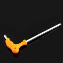 Manufacturers supply single crutches, flat head, matt lengthened hexagon wrench, plastic handle, T-shaped hexagon