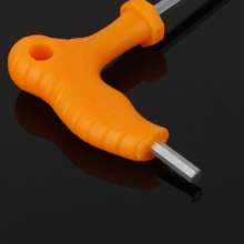 Manufacturers supply single crutches, flat head, matt lengthened hexagon wrench, plastic handle, T-shaped hexagon