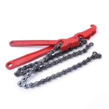 Manufacturers Steel-sprayed chain-type machine filter wrench Auto maintenance adjustable disassembly tool