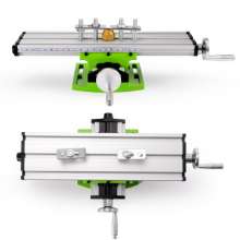 High-precision cross slide. Multifunctional cross table, mini mini bench drill bracket installation milling machine wholesale. Flat nose pliers