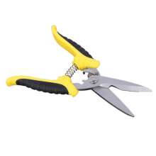 Manufacturer's carton 8 inch multifunctional garden pruning tin snips, stainless steel single color two-color wire duct shears, electronic shears