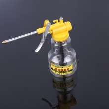 Spot supply Jiutong internal pumping high pressure transparent oil pot Mechanical oiler hardware tools