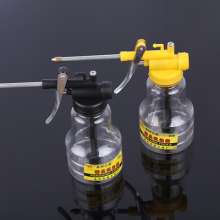 Spot supply Jiutong internal pumping high pressure transparent oil pot Mechanical oiler hardware tools