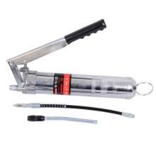 Supply manual zipper type grease gun, single lever type grease gun