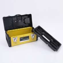 Manufacturers custom-made thickened plastic-iron toolboxes for household car maintenance multifunctional portable toolboxes