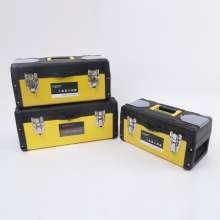 Manufacturers custom-made thickened plastic-iron toolboxes for household car maintenance multifunctional portable toolboxes