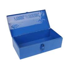 Household portable hardware tool box Linyi single-layer iron tool box Storage hardware multi-function iron tool box