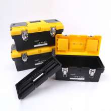 Self-produced and self-sold Processing customized plastic iron buckle toolbox Car maintenance engineering car portable toolbox