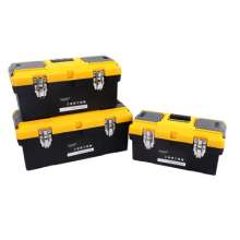 Self-produced and self-sold Processing customized plastic iron buckle toolbox Car maintenance engineering car portable toolbox