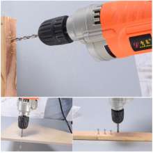 Multifunctional electric drill with high-power hand drill. Stepless speed regulation financial electric drill power tool pistol drill. Drill