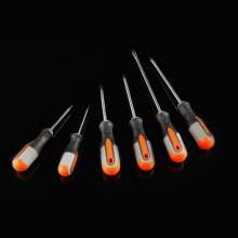 Manufacturer Jiutong manual screwdriver with cross three-color handle multifunctional strong magnetic durable screwdriver
