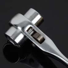 Manufacturer Jiutong Pointed Tail Ratchet Wrench Extended Opening Ratchet Wrench Hardware Tool