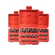 Manufacturer 14-piece set of E-type socket combination hexagonal plum blossom socket with repair tools