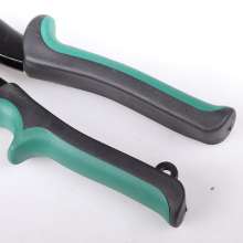 10-inch white iron scissors, stainless steel iron scissors, keel scissors, manual straight right curved aviation scissors