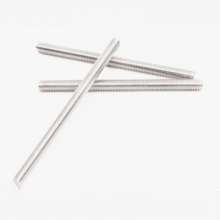 Factory direct 304 stainless steel screw. Wholesale harness screw DIN976 threaded rod. Custom full tooth studs. Screw