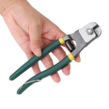 Manufacturer Wire Rope Scissors 8 Inch Mini Bolt Cutter with Plastic Handle Wire Cutter Cable Pliers