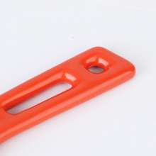 Manufacturer Dip plastic adjustable wrench Light short handle large opening adjustable wrench Linyi hardware tools