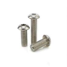 Sales of 201 stainless steel round head hexagon socket screws. Screw. Wholesale half round head hexagon socket pan head hexagon socket cup