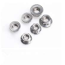 201 304 stainless steel flange nuts. Nuts are customized inch stainless steel flange nuts. Wholesale non-slip nuts