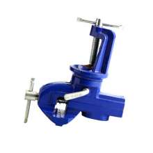 Hardware tools 360 degree rotating mini vise bench vise small flat-nose pliers table vise (light)