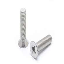 The manufacturer sells screws. Screw. 304 stainless steel countersunk head machine wire wholesale flat head machine wire custom countersunk head machine wire screw