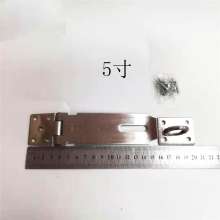 Stainless steel lock plate lock buckle lock row hasp door buckle lock buckle