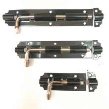 AAA iron bolt, durable wooden door, metal door lock, bolt, lock head, left and right bolt