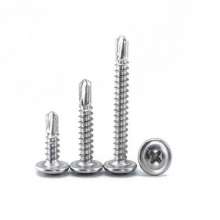 410 stainless steel cross round head washer tail screw wholesale. Screws large flat head self tapping self drilling custom dovetail screws
