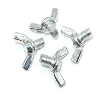 Factory direct galvanized butterfly screws. Screws. Nuts. Hand-tightening ingot claw screws Customized butterfly screws M3-M10